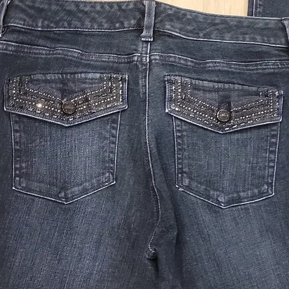 🍃 White House Black Market womens Jeans Boot Leg 8R - Picture 5 of 6